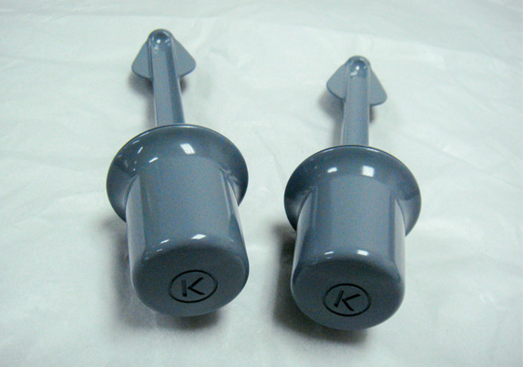 CNC--abs材料+噴油手板