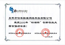 松湖杯創(chuàng)新創(chuàng)業(yè)大賽百?gòu)?qiáng)項(xiàng)目獎(jiǎng)