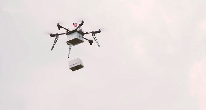 3D打印無人機(jī)用途_Flirtey用3D打印無人機(jī)進(jìn)行物質(zhì)運輸