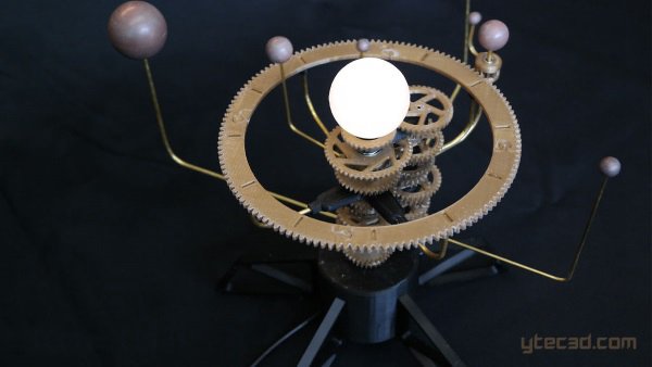 3D打印技術(shù)幾步走 3D打印全自動太陽系模型免費教程
