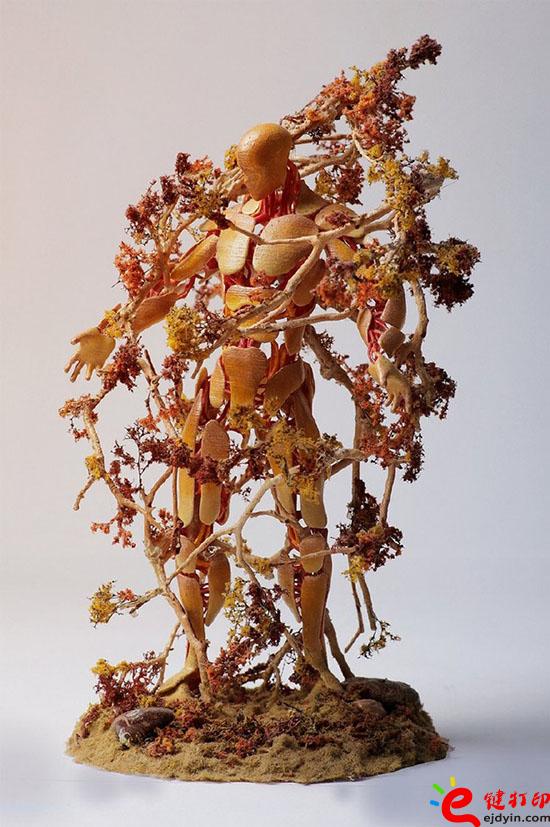 3d打印藝術品,3d打印作品,3d打印工藝品,3d打印藝術雕塑,3d打印藝術,3D打印服務 3D打印有多神奇？這個話題一直被大家能津津樂道的談論著。答案其實也簡單，那就是3D打印擁有無限可能。本文有藝術家用3D打印樹木來詮釋一年四季的變化。一起來看看。