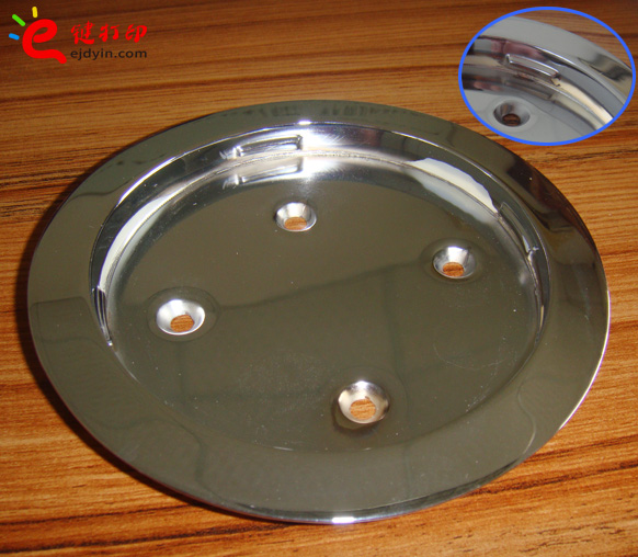 塑料手板CNC加工+電鍍加工1